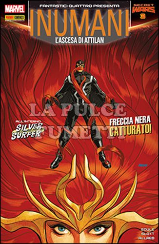 FANTASTICI QUATTRO #   378 - INUMANI - L'ASCESA DI ATTILAN 3 - SECRET WARS